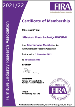 International Member of the Furniture Industry Research Association - 2011/2012